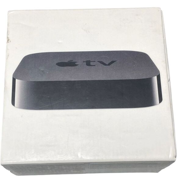 Apple TV 3rd Gen with BOX Digital HD Media Streamer 8GB Wi-Fi Black A1427 - Picture 9 of 10